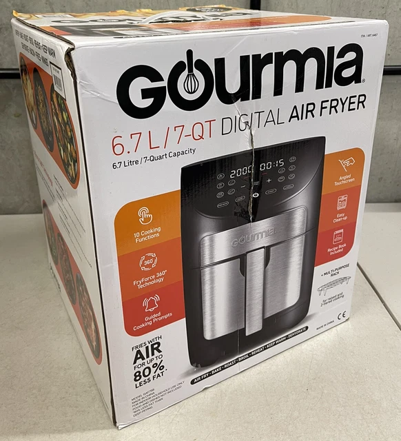 GOURMIA 6.7L DIGITAL Air Fryer / Air Fry Bake Roast 55 39.64