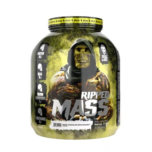 Skull Labs Ripped Mass - 3kg Protein Kreatin Weight Gainer