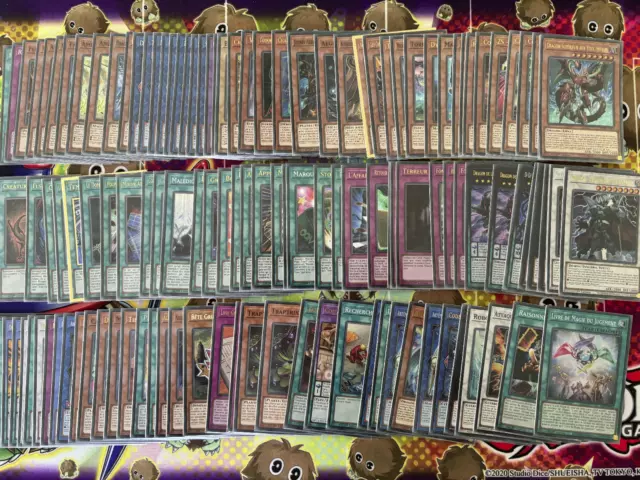 Gros lot de 600+ cartes Yu-Gi-Oh (YGO) FR, dont holo et rares