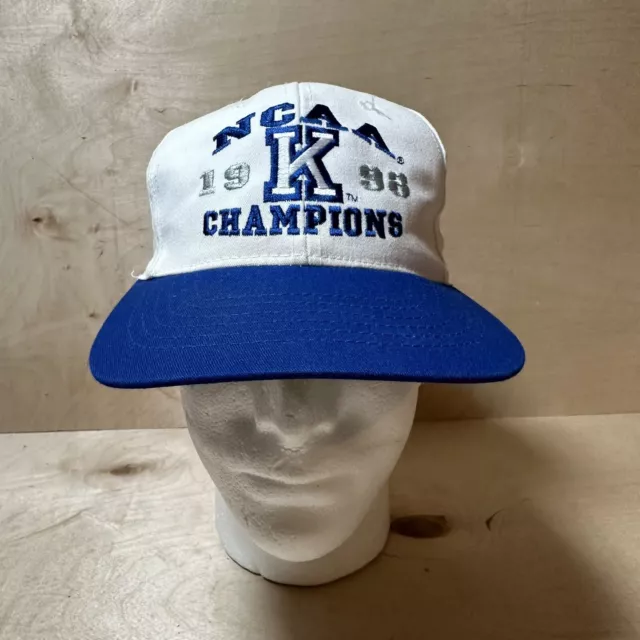 VTG Kentucky Wildcats UK 1998 NCAA National Championship Snapback Hat Cap TEI