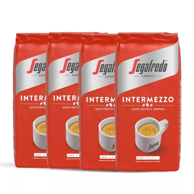 Segafredo Intermezzo ganze Bohnen 4x 1KG