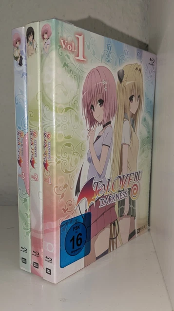 TO LOVE RU Darkness Vol. 1 - 3 Staffel 1 - 3 Blu-ray NEU deutsche
