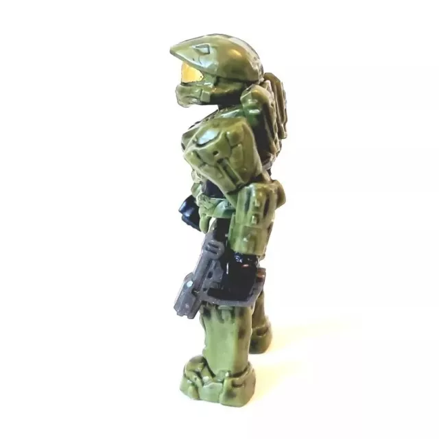 HALO MEGA BLOKS MASTER CHIEF FIGURE UNSC W/PISTOL Broadsword Midnight Strike 2