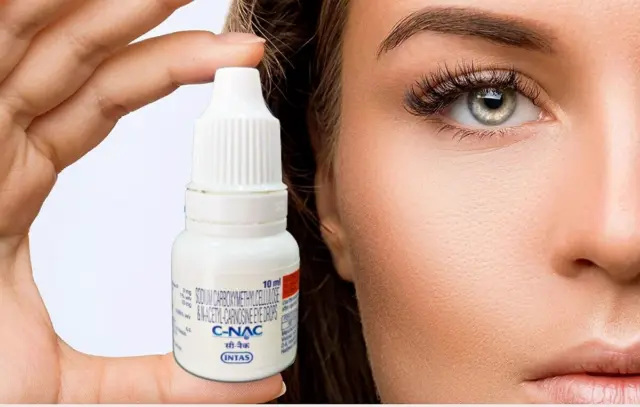 3 X C-NAC Eye Drops Cure Cataracte Carnosine NAC Glaucoma BrightC Clarity 2