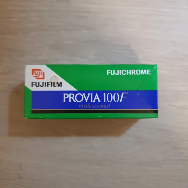 Fujifilm Fujichrome Provia 100F Professional RDP-III 120 Color Transparency Film