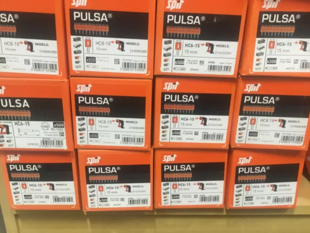 Spit Pulsa Nails One Box Original 800 Type Pins Without Gas 500 Per Box