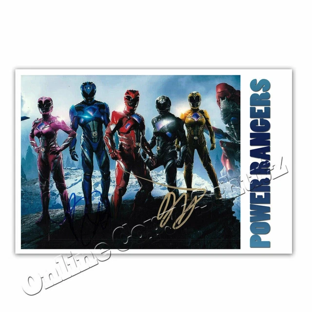 POWER RANGERS - Dacre Montgomery, Becky G° Autograph Photo 2 £4.00 ...
