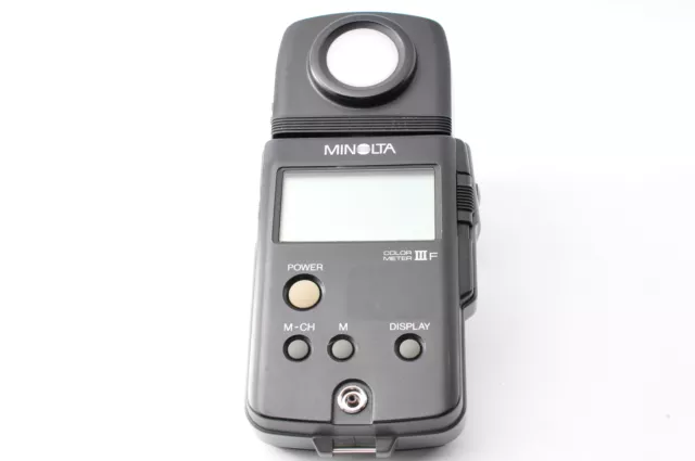 [Near MINT] Minolta Color Meter III F Digital Color Temperature Meter JAPAN #748