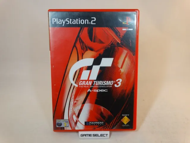 Gran Turismo 3 A-Spec Sony Ps2 Playstation 2 Pal Italiano Prima Stampa Completo
