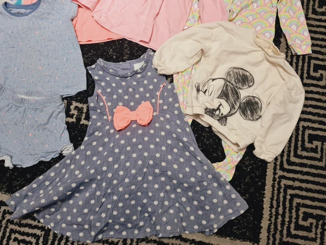 #A95- Enorme pacchetto di vestiti per bambina 18-24 mesi NEXT GEORGE DISNEY PAW PATRO 6