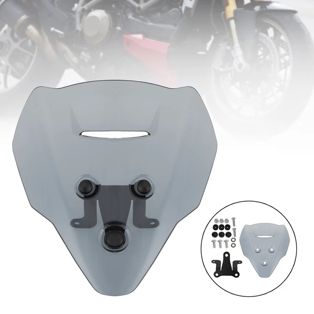 Windshield WindScreen fit for DUCATI Streetfighter V4/ V4S / V4SP 20-022 Gray Y3