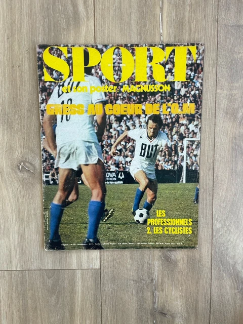 FRANCE FOOTBALL #1305-1971 SKOBLAR OM-ASSE COUPE DU MONDE