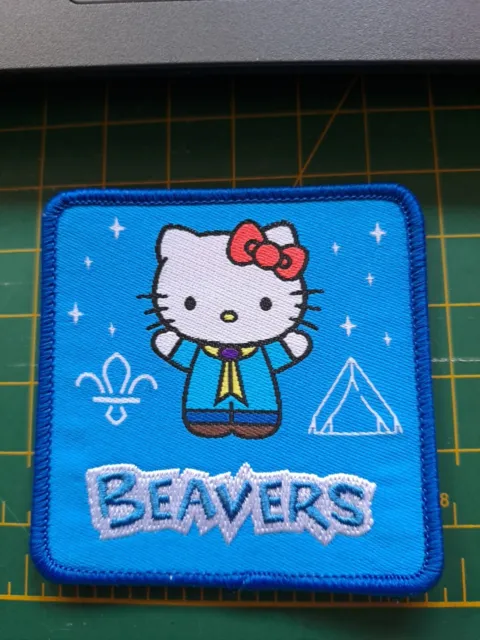 Beavers Hello Kitty Scout Badge