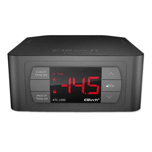 Digitaler Temperaturregler Thermostat Vorverdrahtete Heizkühlung 220V Uk Stecker