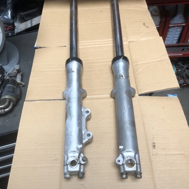 SUZUKI GS550 GS550 1977 Front Forks Legs Single Disc Suspension 4226