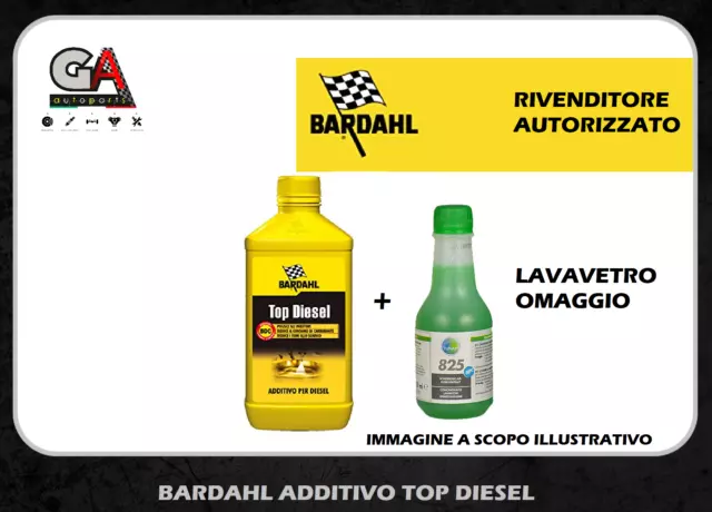 Bardhal Top diesel 1 lt additivo gasolio pulizia iniettori motori diesel tunap
