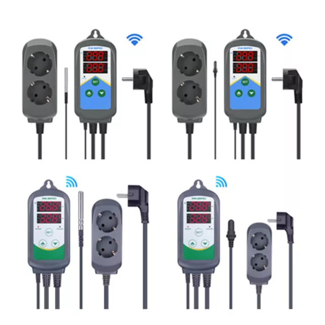 Digital Thermostat Programmierbare Temperaturregler Alarm Inkubation WLAN APP CF