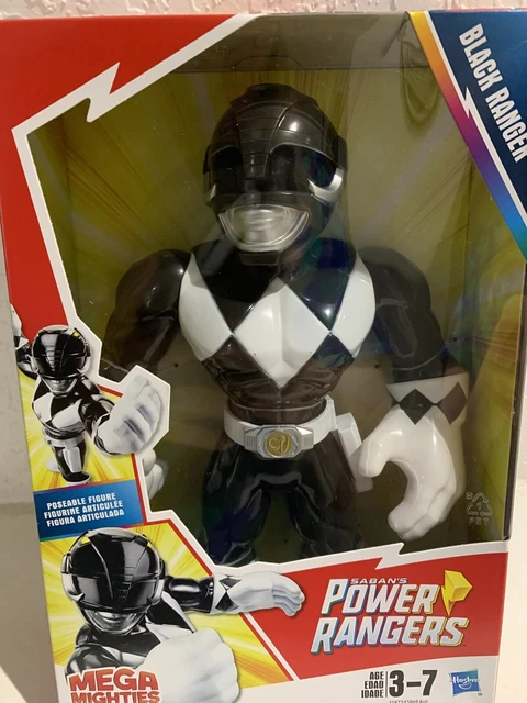 Bandai Saban Power Rangers Action Figure Black Ranger, 12 Pollici, Dal Film 2017, Giocattolo Ufficiale Per Collezionisti E Bambini - 2