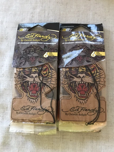 12 Pcs Christian Audigier Ed Hardy Hanging Car Air Fresheners