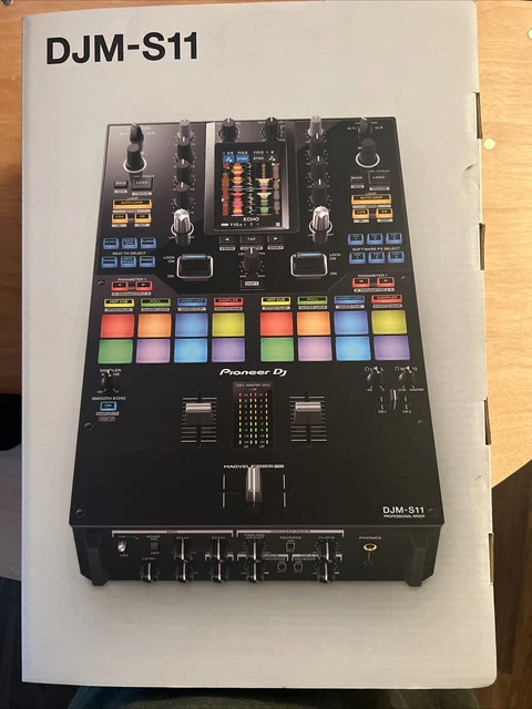 Pioneer DJM-S11 Professional DJミキサー DJM-S11 - Professional scratch style 2-channel DJ mixer (Black)