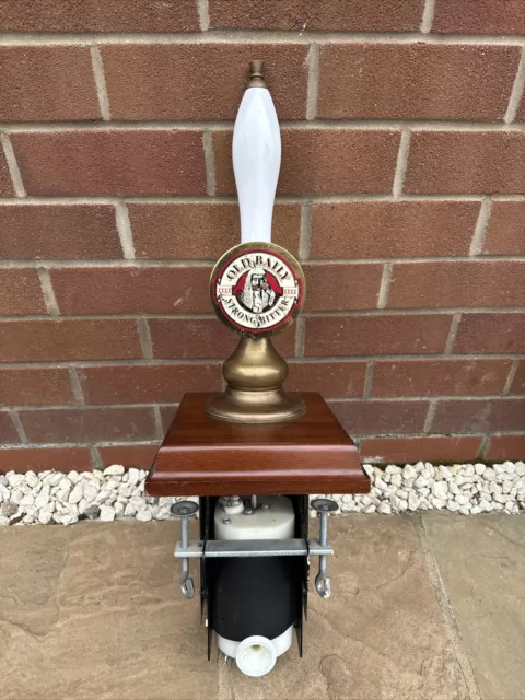 Beer engine / hand pull HOMARK bar pump for cask real ale like Amgram RESTORED