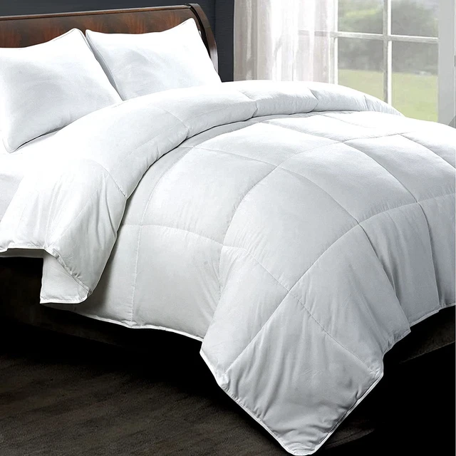 Couette 4 Saison 300GSM Couette En Microfibre Couette 2 Lit Personnes 220 X 240