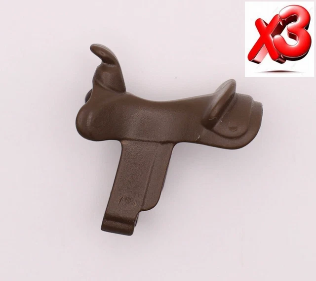Barbada/mentonnière Cheval Western – Taille Unique – Cuir Marron Foncé – Occasion