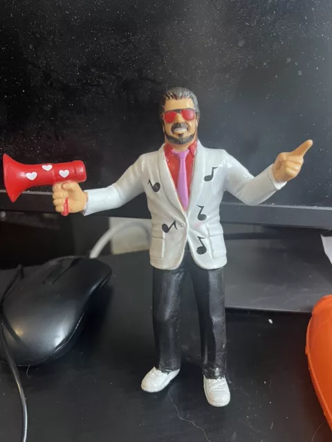 Mouth Of South Jimmy Hart Wwf Vintage 1986 Ljn Figure - Nm Condition With Bio