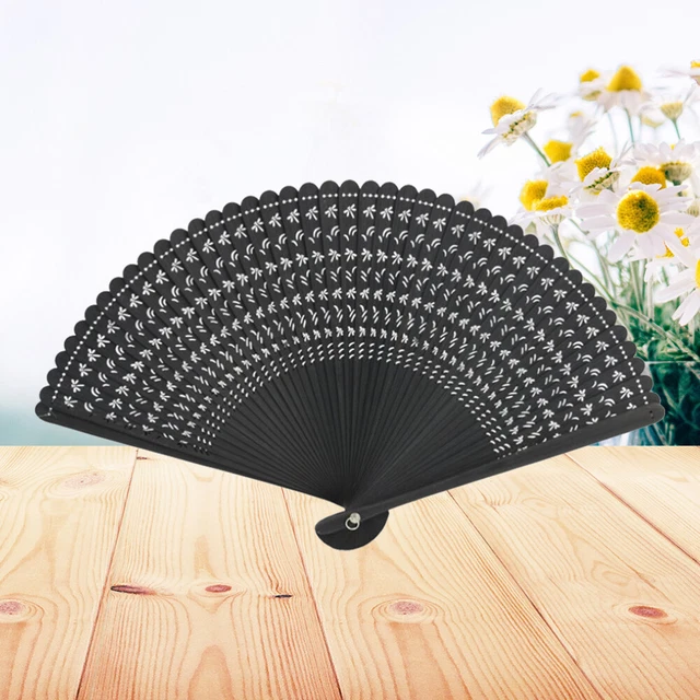 Fan Bamboo Fan Danza Miss Uomo Donna Manuale Stile Giapponese