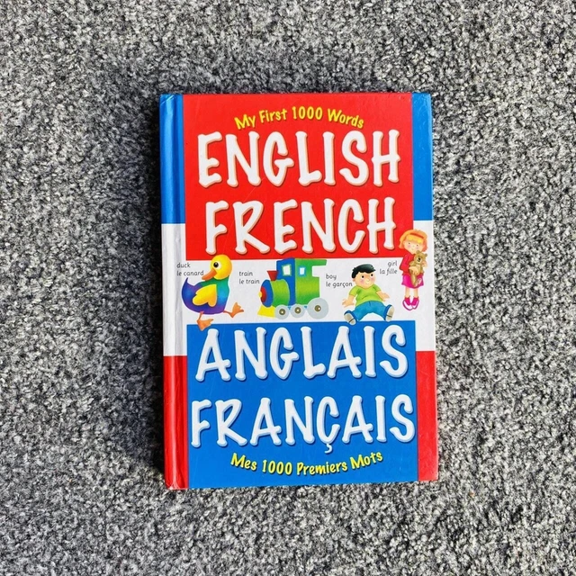 ENGLISH TO FRENCH kids learning book! My first 1000 words 🇫🇷 £13.20 ...