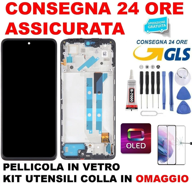 Xiaomi Écran Pour Xiaomi Rdmi Not 12 Pro 5G LCD + Vitr Tactil Chassis Noir 3662427990035