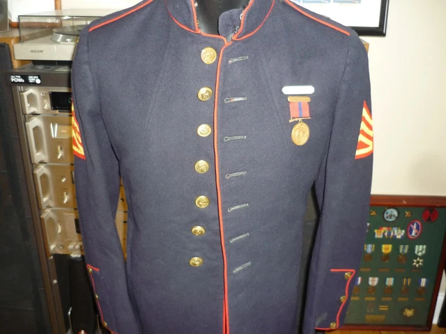 sachin and babi light blue dress Uniforms of the United States Marine Corps main image 0