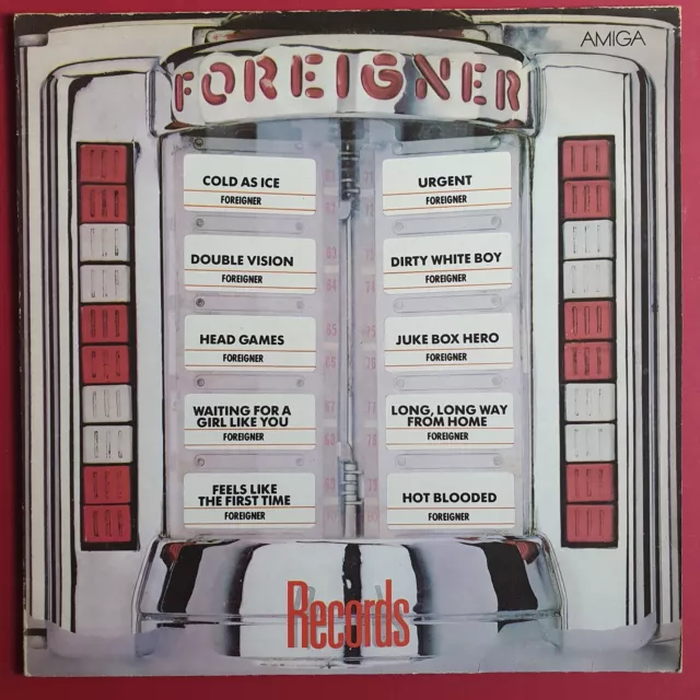 Schallplatte LP Vinyl 12" Foreigner - Records