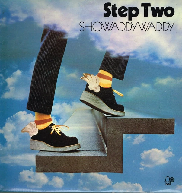 SHOWADDYWADDY Step Two LP VINYL UK Bell 1975 12 Track In Laminated Sleeve