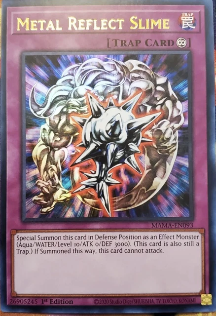 🔥 Yugioh Metal Reflect Slime MAMA-EN093 ULTRA RARE 1ST EDITION