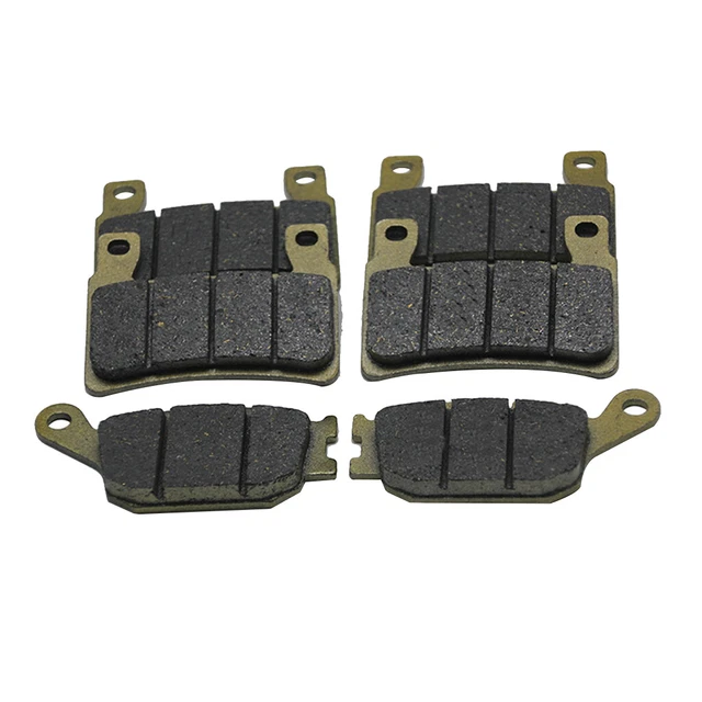 Front & Rear Brake Pads For Honda CBR600 F4 (2000-2006) & CBR600RR (2003-2004) Sport Bikes