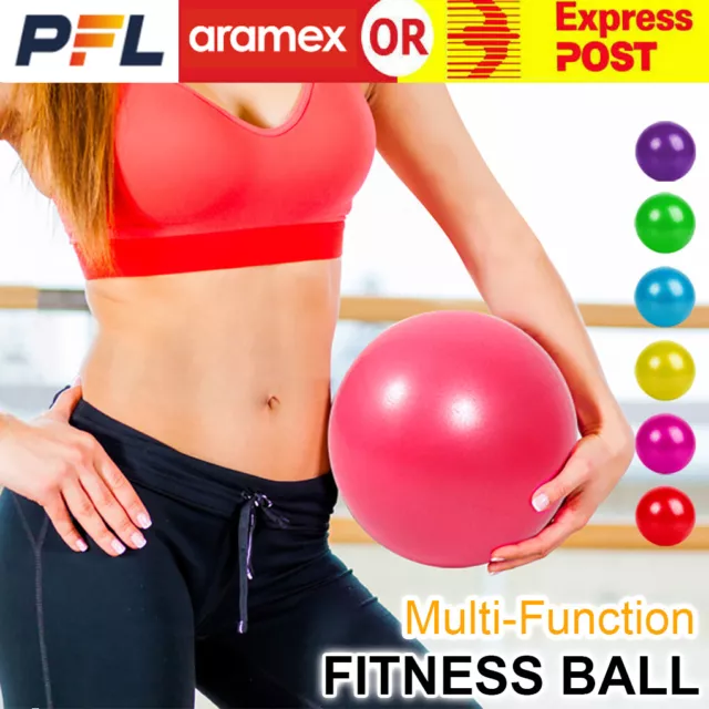 25cm Mini Yoga Ball Pilates Fitness Exercise Stability Ball Women Lady Gym Home