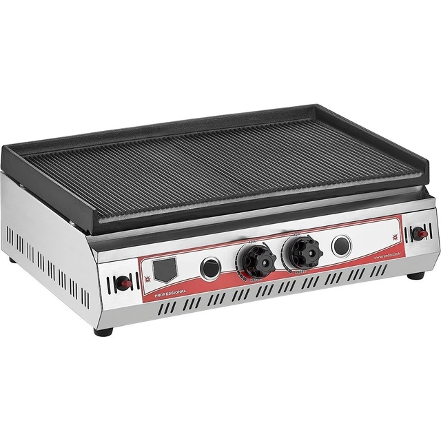 28' 70cm Commercial NATURAL GAS Countertop Griddle CAST IRON Grill BBQ Hot Plate