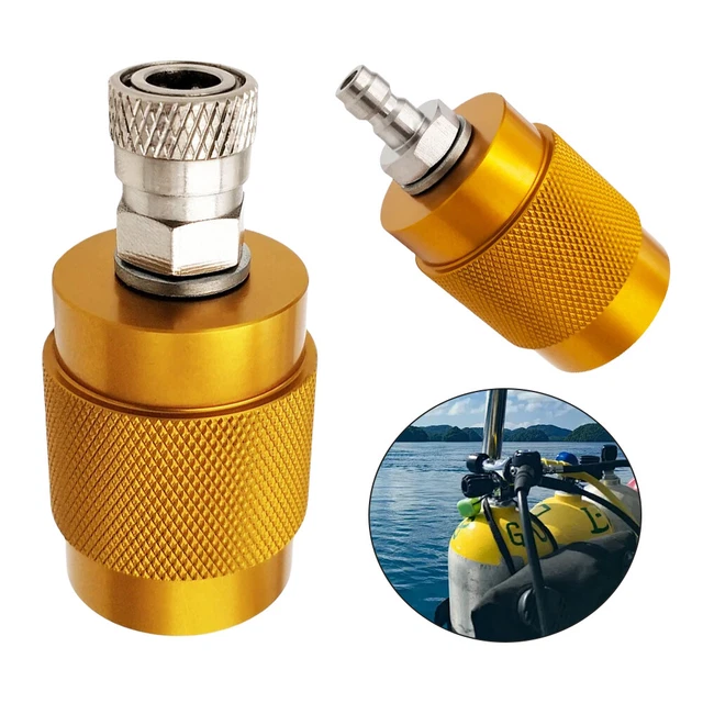 GeRRiT PCP Fülladapter - 300 Bar Adapter Mit 8mm Schnellkupplung Für Luftdruckwaffen