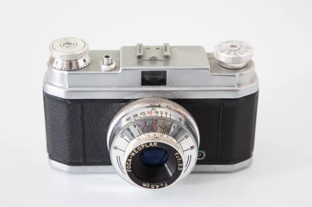 APPAREIL PHOTO-FOCA SPORT ARGENTIQUE 1960-Objectif  45mm 2,8-24x36mm