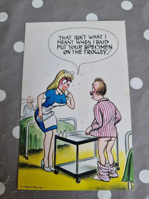 Vintage Saucy Seaside Comic Postcard Bamforth Black Triangle No 239 Fitzpatrick 126 Picclick
