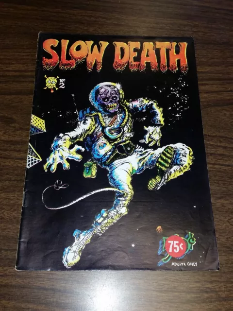 Slow Death #2 Last Gasp Underground Comics 1970