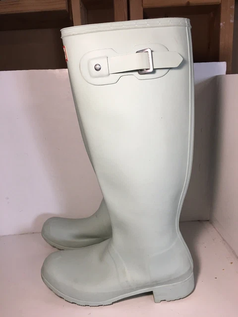 teal rubber boots