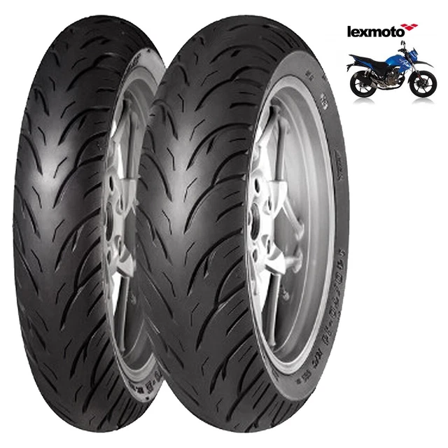 LEXMOTO ASSAULT ANLAS Motorcycle Replacement Tyres Front & Rear Tyre