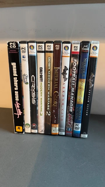 Lot De Jeux PC : GTA 3 Et Vice City - Bon état - Jeux Complets