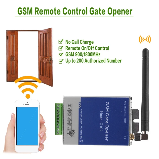 G102 WIRELESS REMOTE Control Door Access Door Opener Motor For Smart g102-wireless-remote-control-door-access-door-opener-motor-for-smart