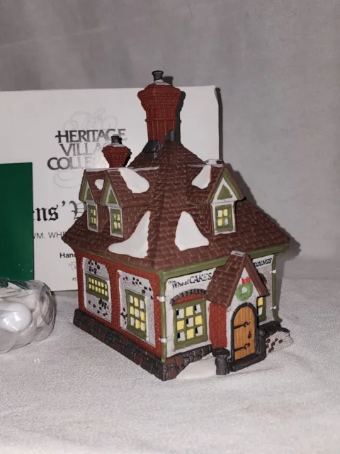 Dept 56 Dickens Village Series Wm. Wheat Cakes & Puddings 5808-4 Heritage 1993