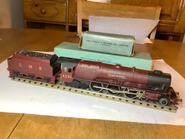 Hornby Dublo 3 Rail EDL2 LMS 4-6-2 Duchess of Atholl with Horseshoe Magnet