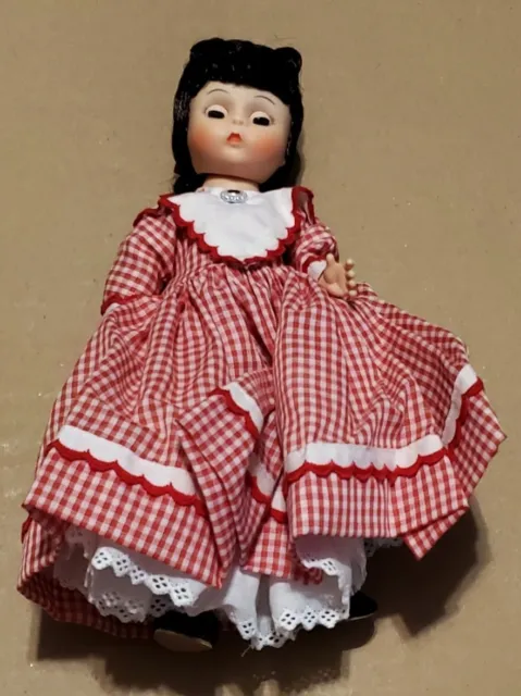 Madame Alexander Doll Miniature 8" Little Women Jo Loose Neck