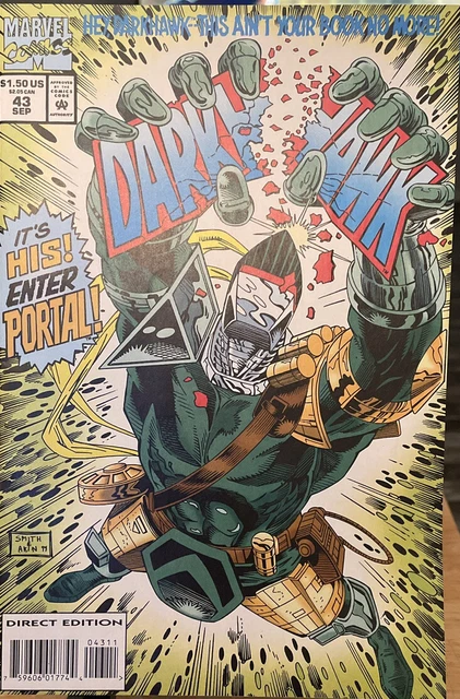 Darkhawk #43 Low Print Run Marvel Comics 1994 Unread Condition (box19)